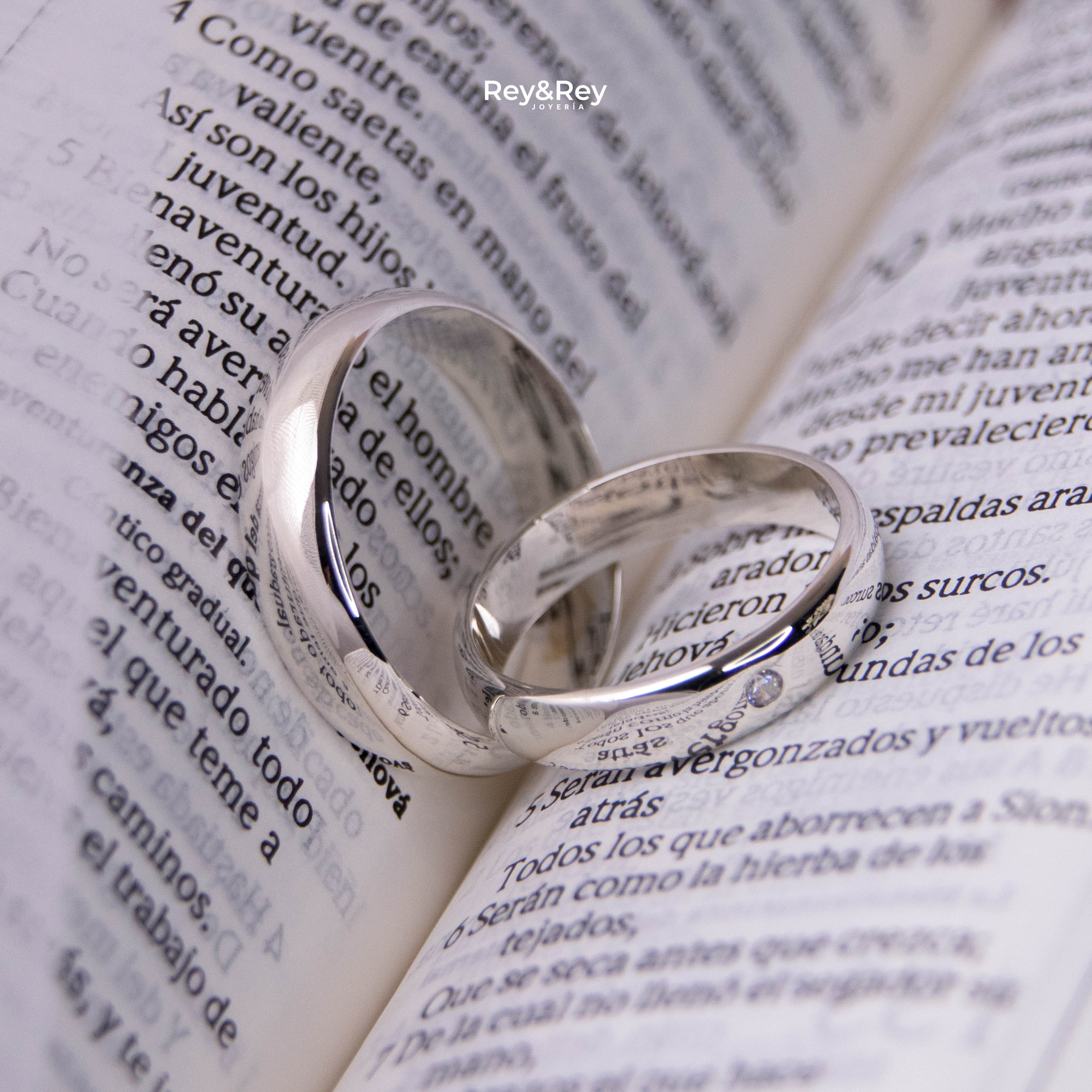 Anillo Matrimonial Paloma X de Plata