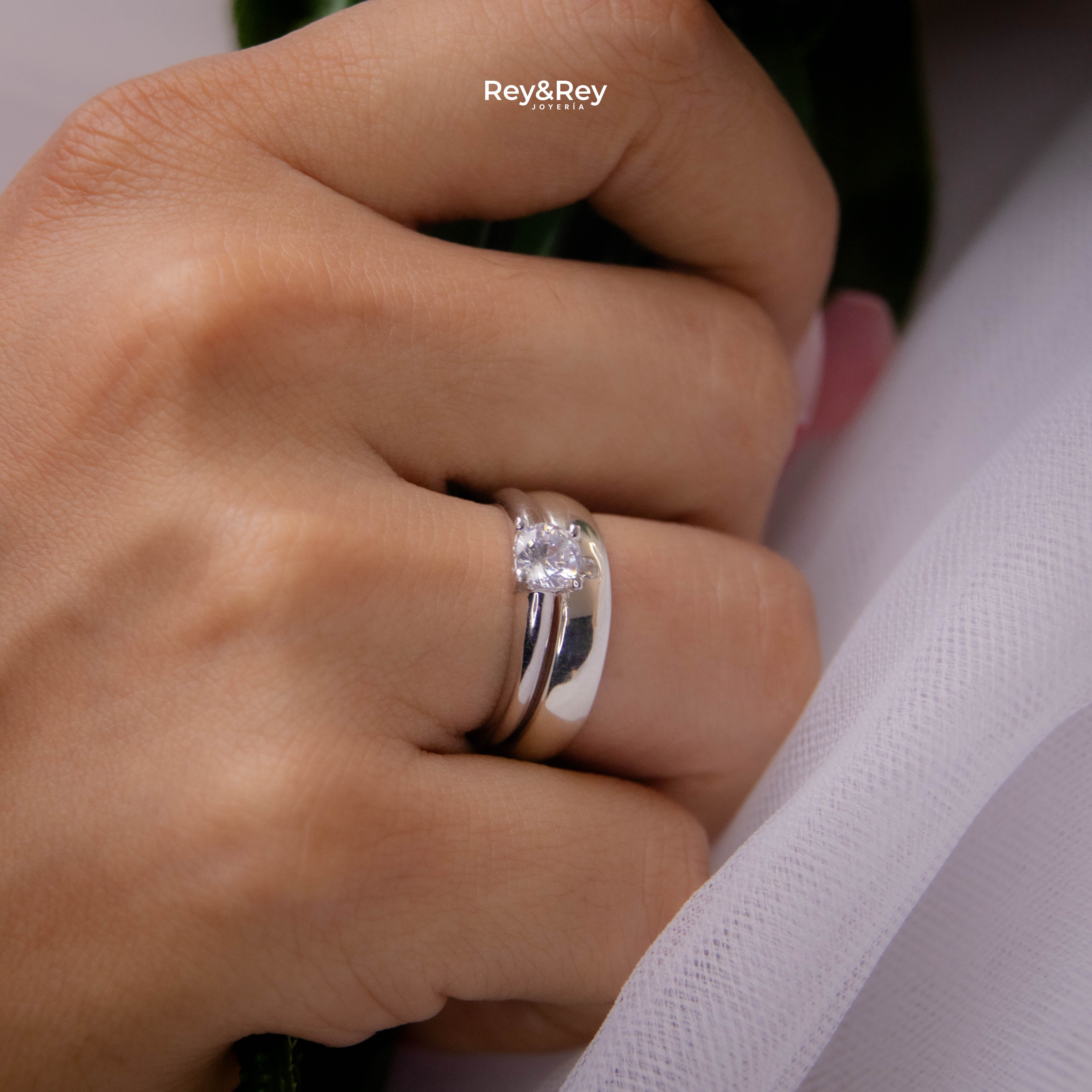 Anillos Matrimoniales Par Paloma X Plata