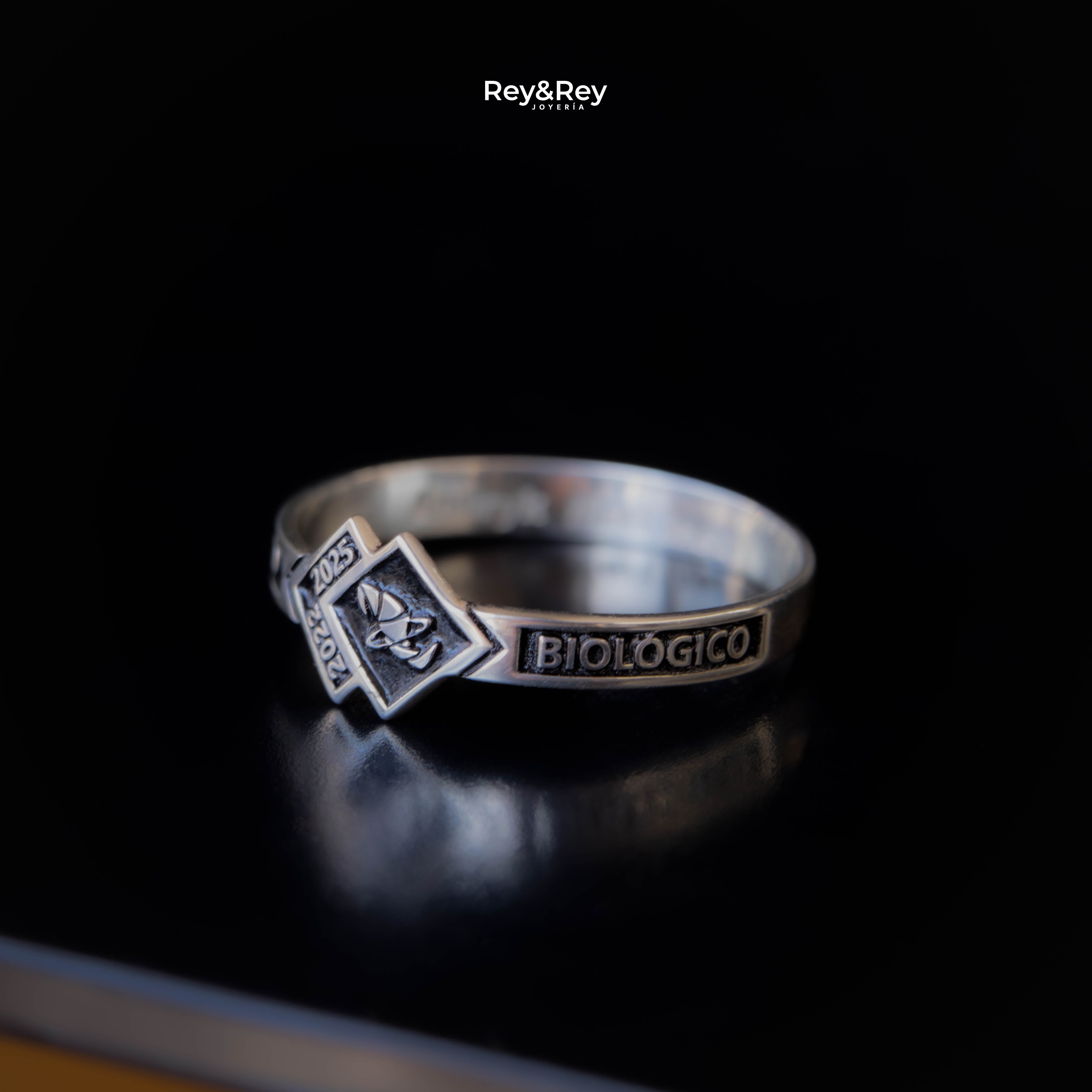 Anillo Skalon Graduación Logos Licenciatura en Plata