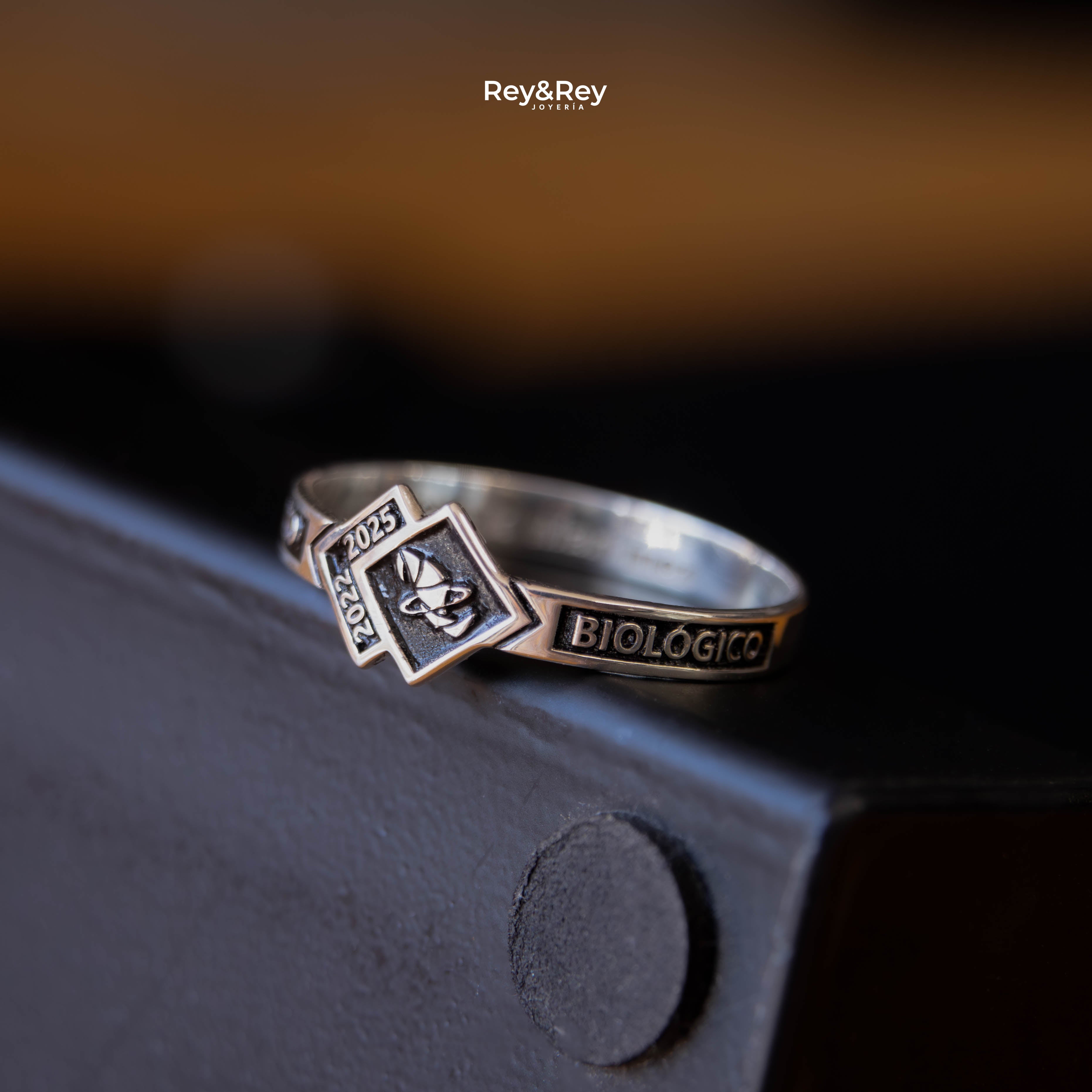 Anillo Skalon Graduación Logos Licenciatura en Plata