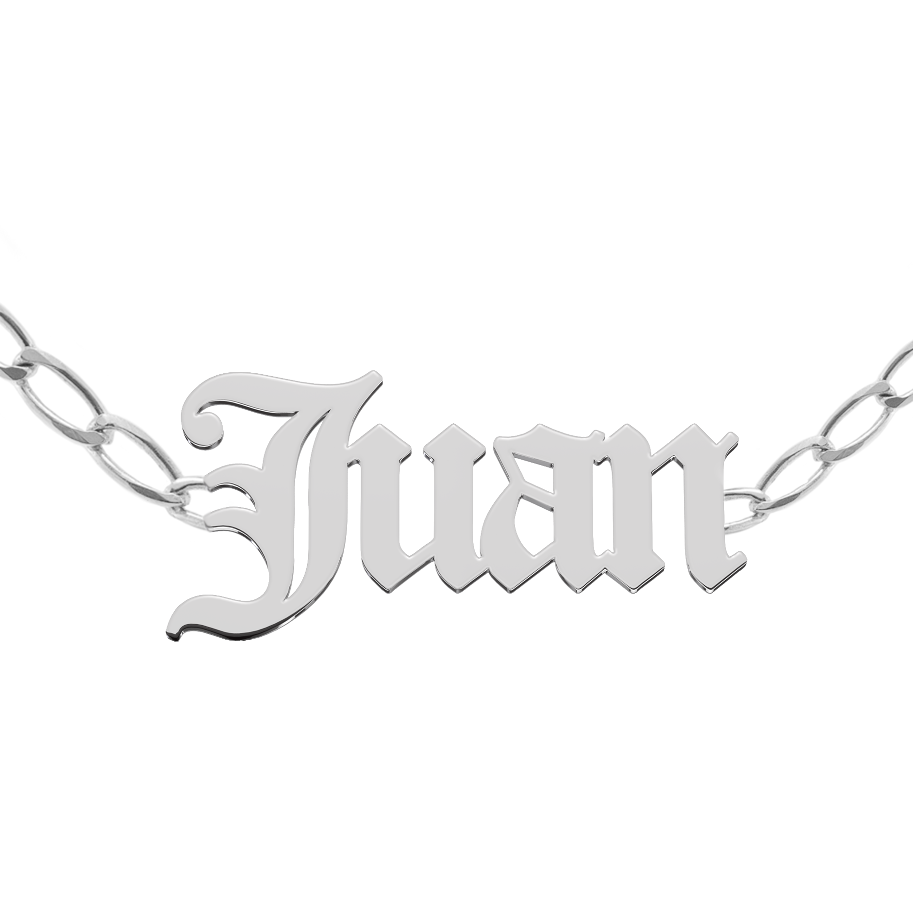 Cadena Figara Monarca Personalizable Plata .925 Primerly