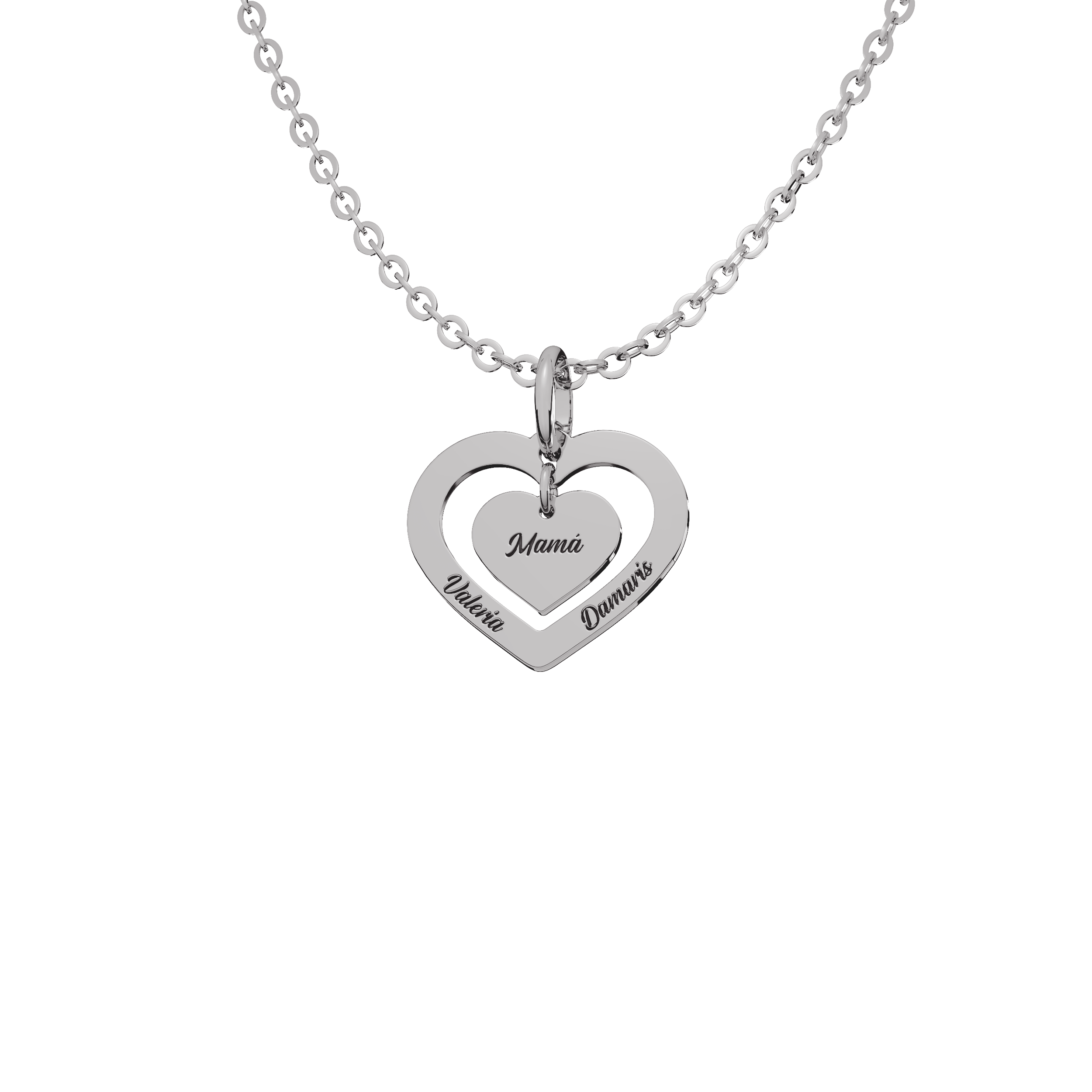 Collar Loop Personalizable Plata .925 Primerly