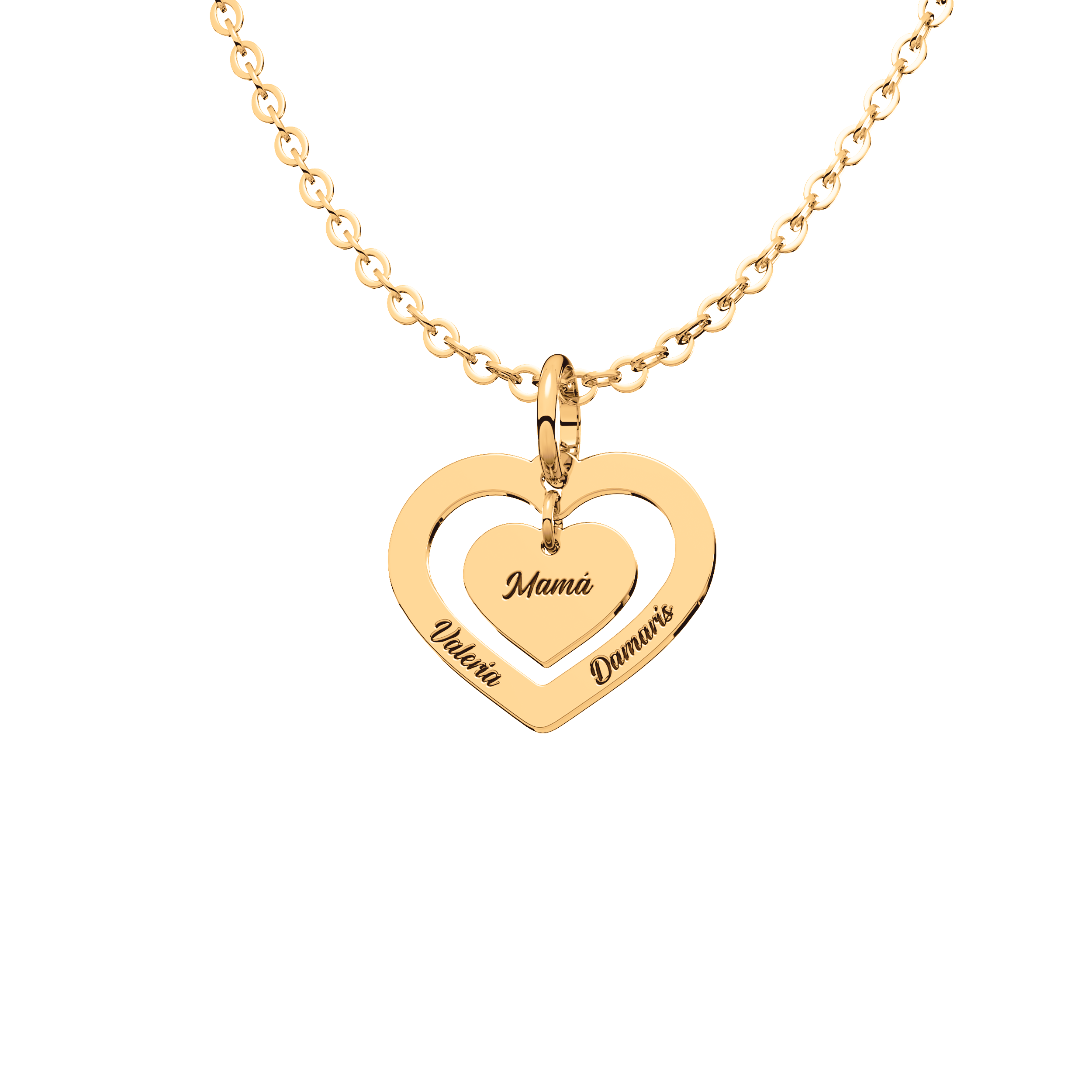 Collar Loop Personalizable Oro 10k Primerly