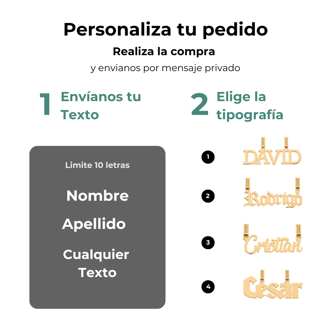 Dije Monarca Personalizable Oro 10k Primerly