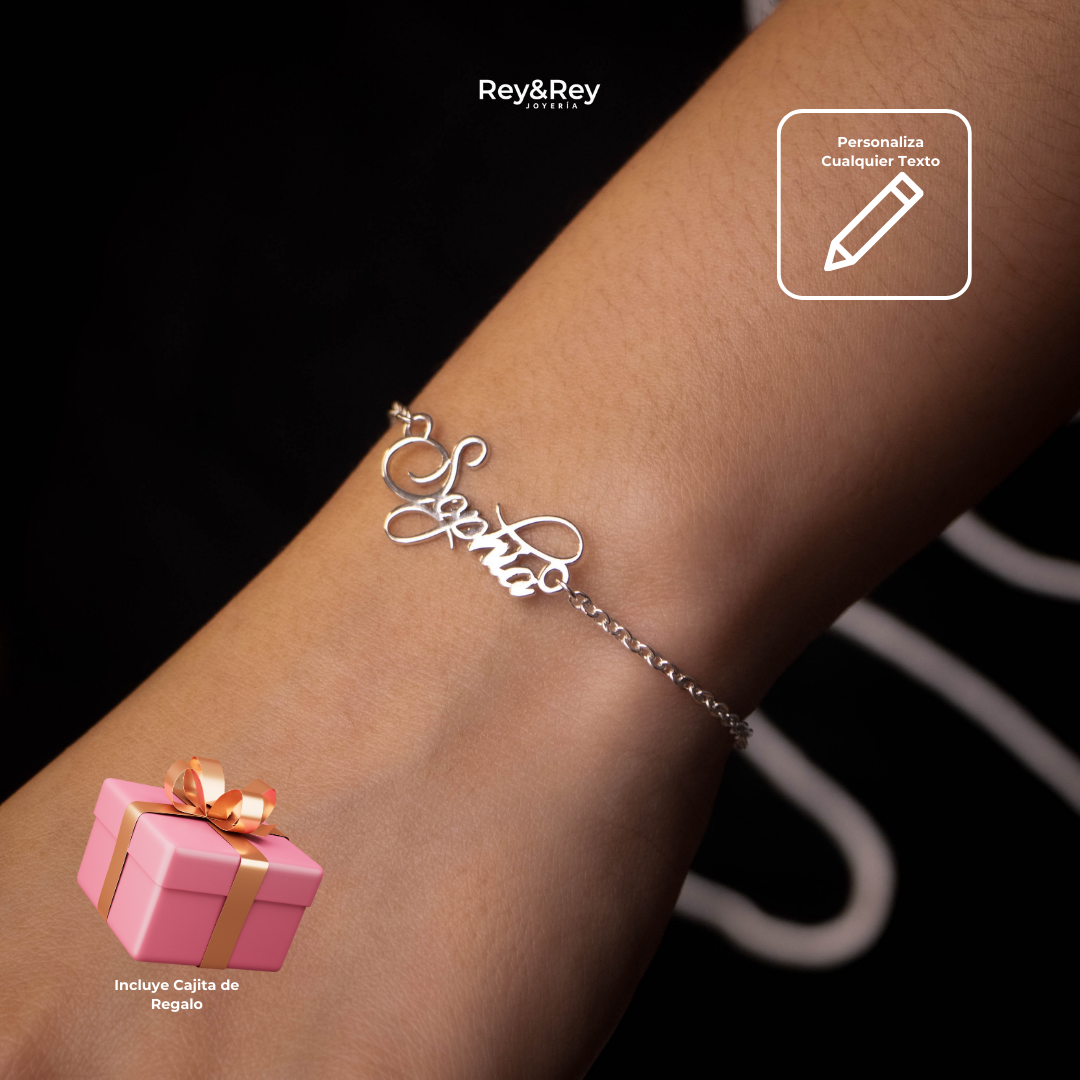 Pulsera Personalizable Classic de Plata Primerly