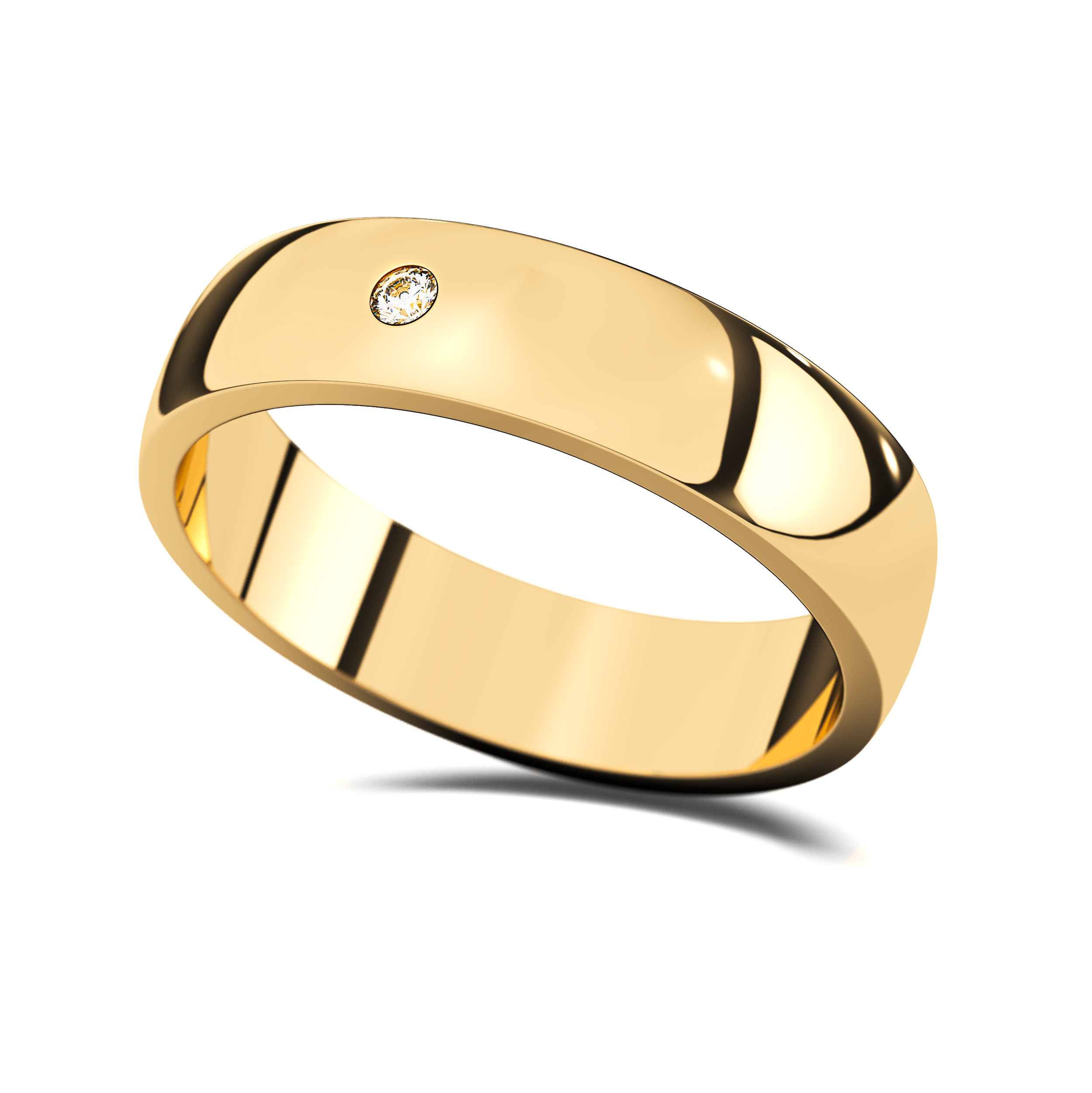 Anillos Matrimoniales Paloma X de Oro 10k