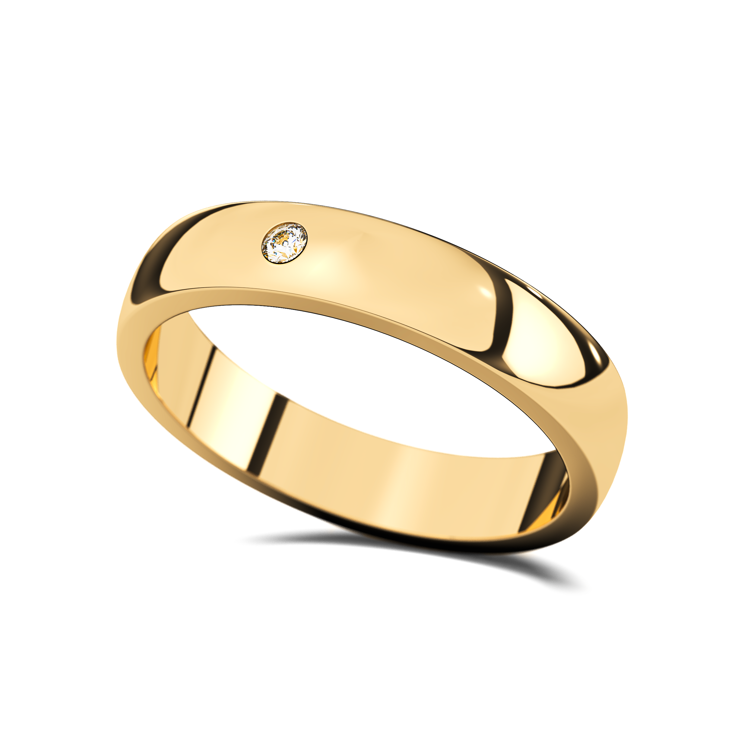 Anillos Matrimoniales Paloma X de Oro 10k