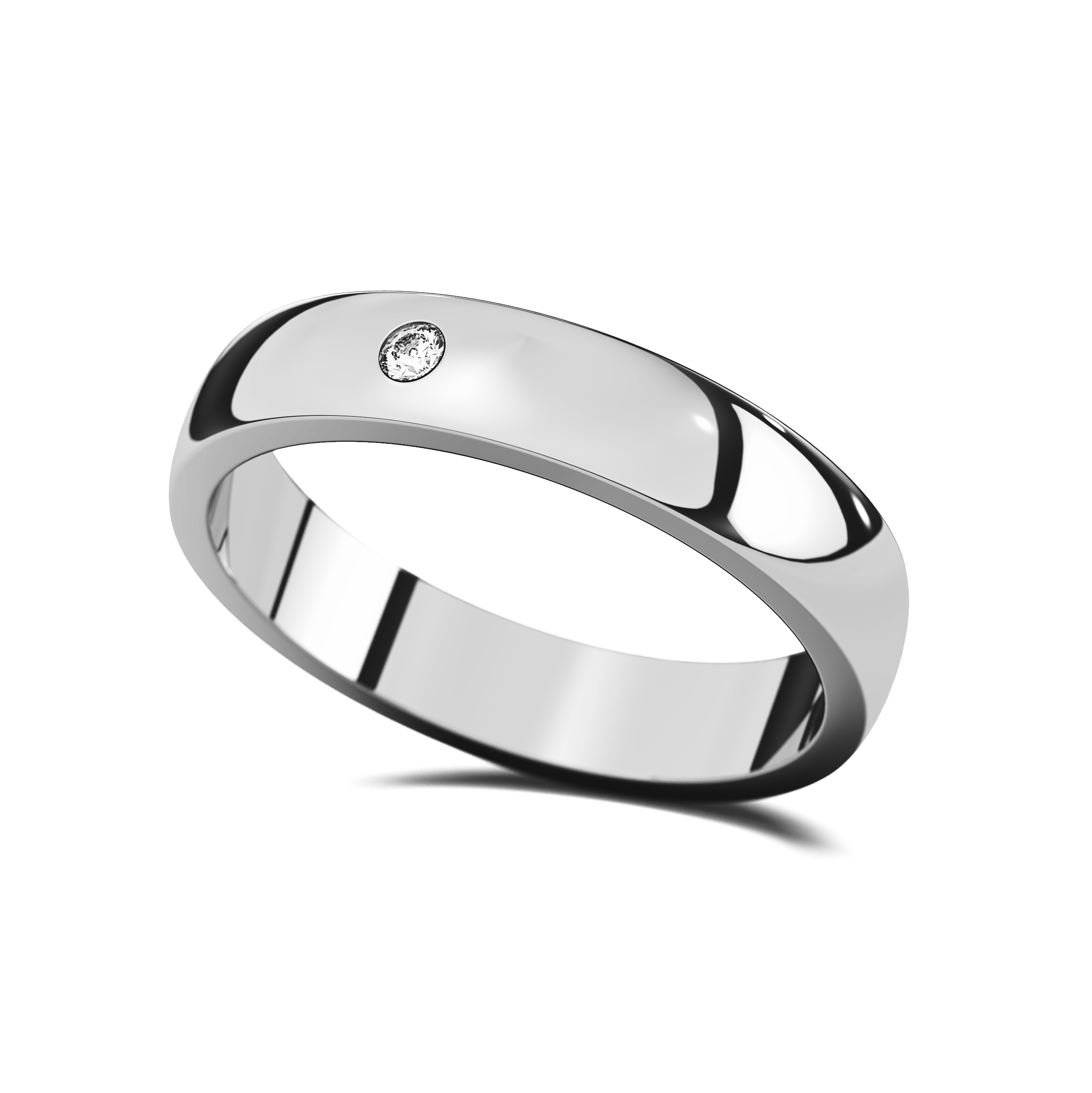 Anillo Matrimonial Paloma X de Plata