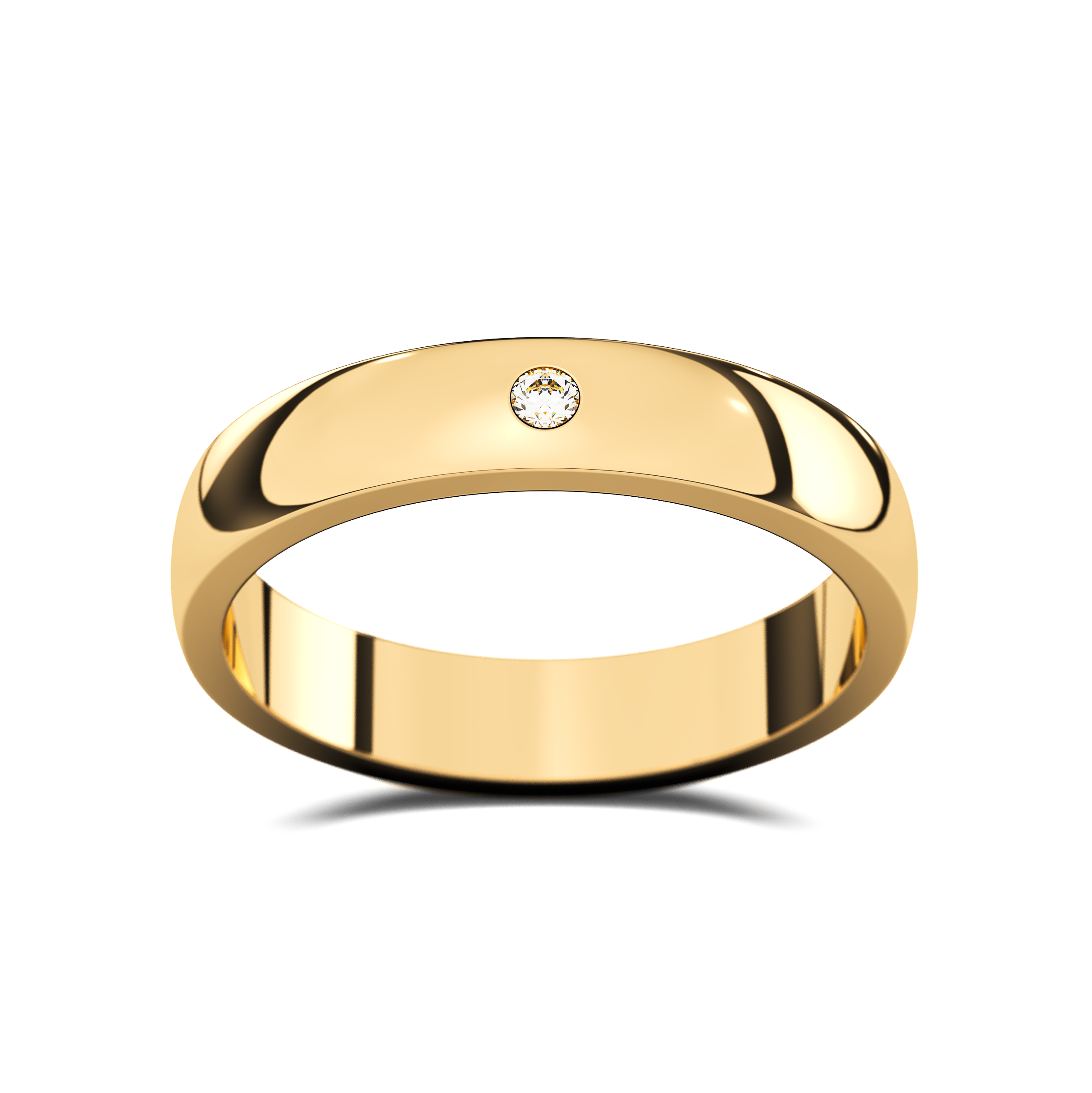 Anillos Matrimoniales Paloma X de Oro 10k