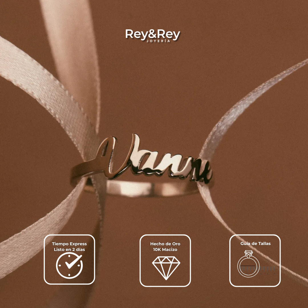 Anillo Classic Personalizable de Plata