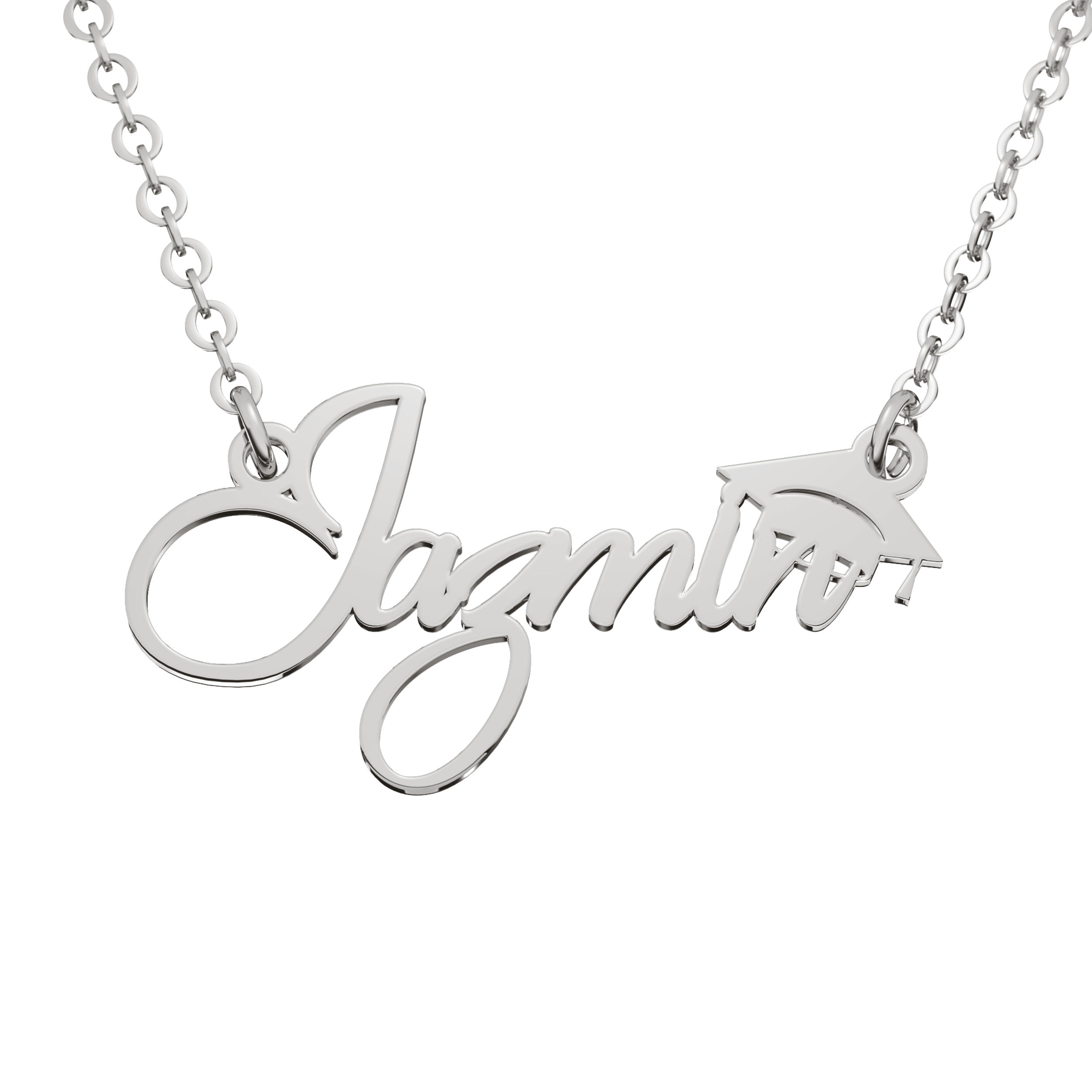 Collar Birrete Graduación Personalizable Plata .925 Primerly