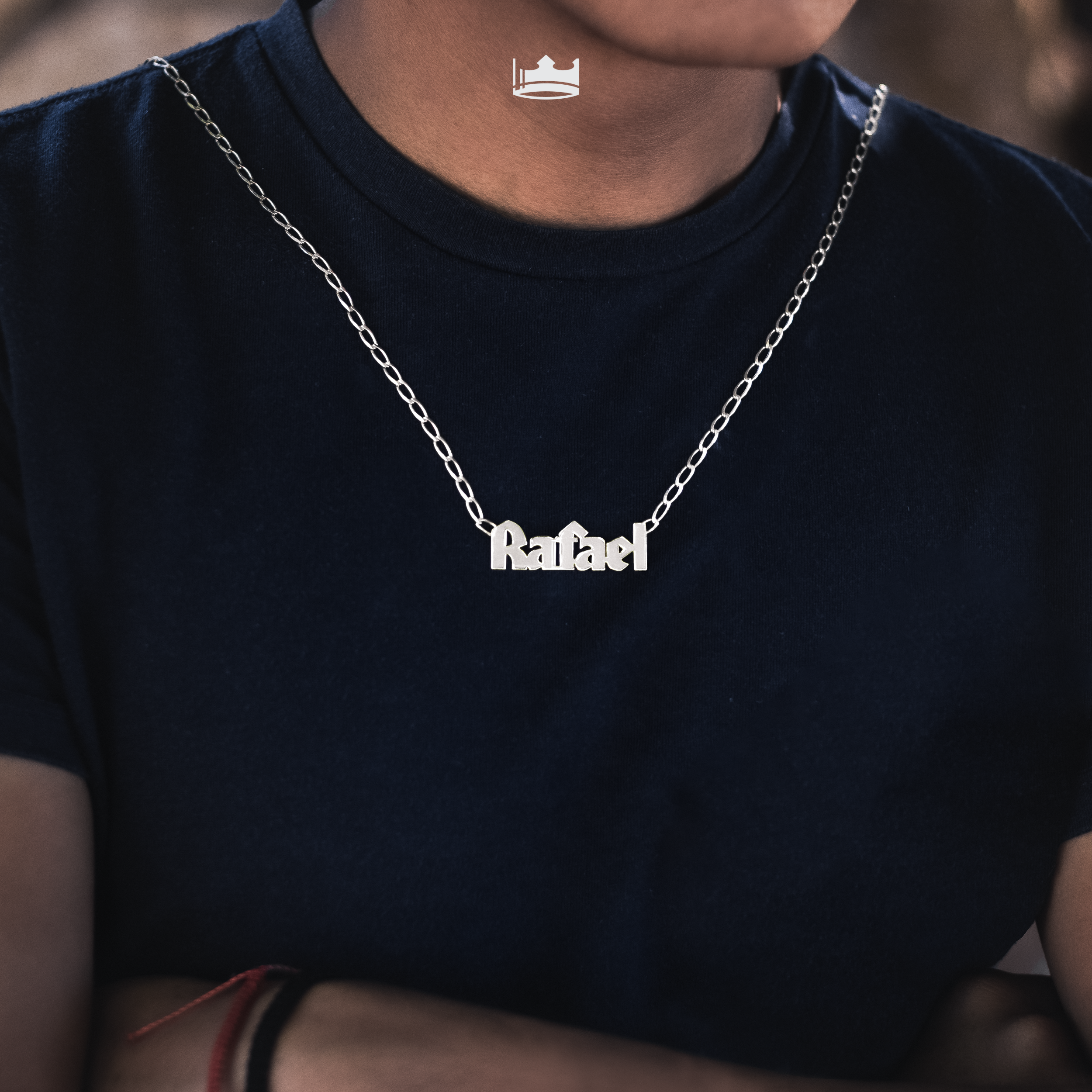 Cadena Monarca Personalizable Plata .925 Primerly