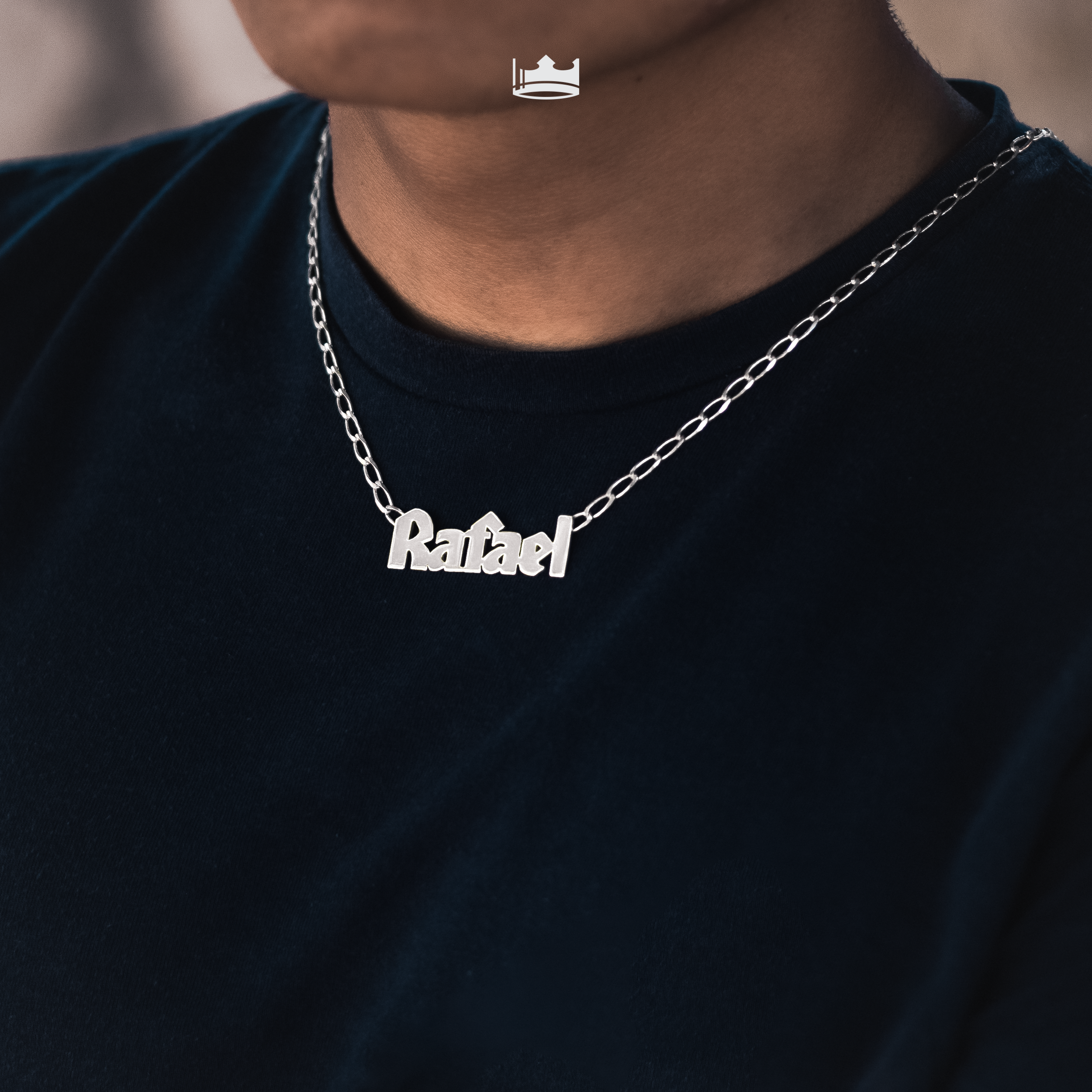 Cadena Monarca Personalizable Plata .925 Primerly