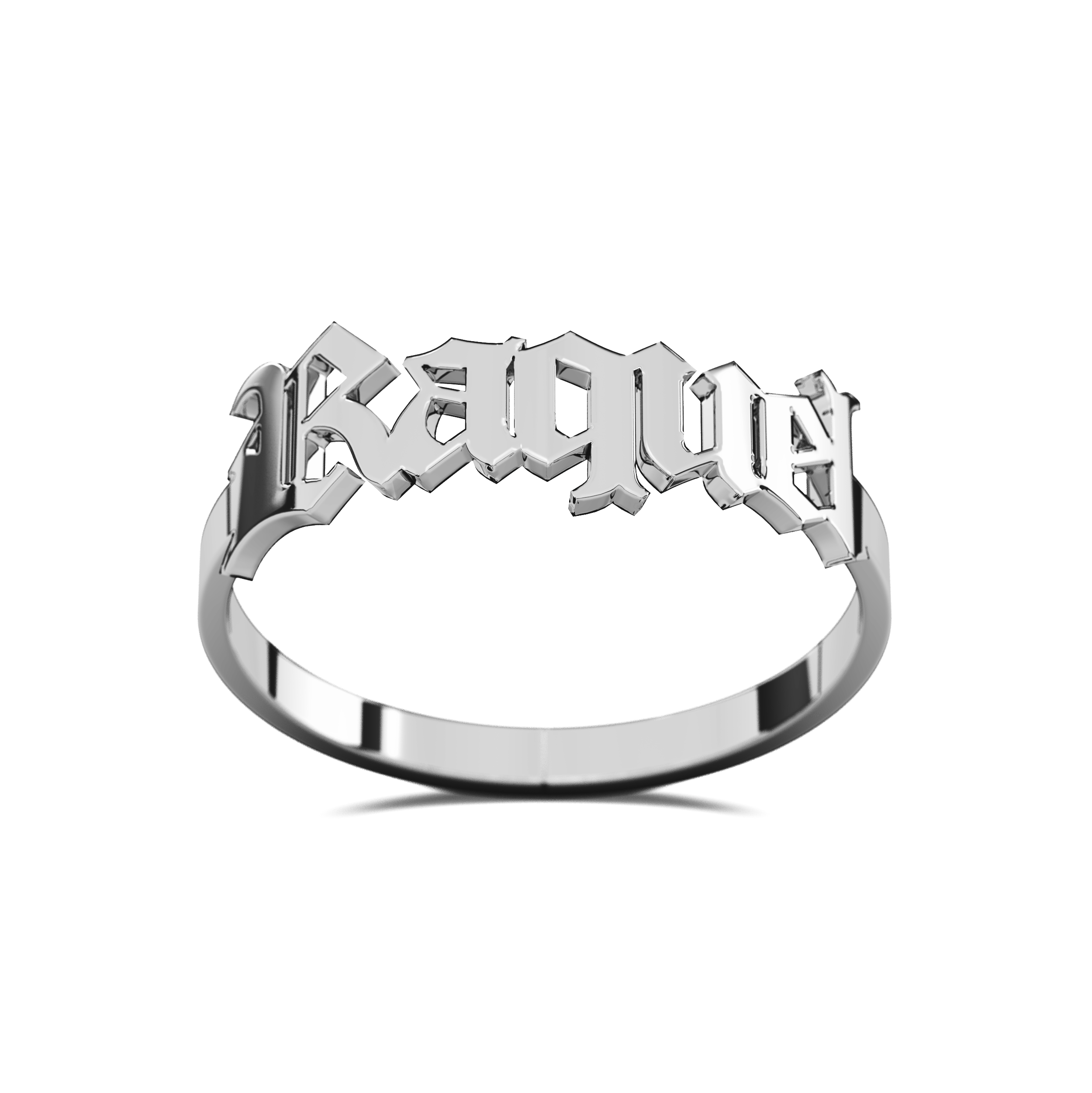 Anillo Classic Personalizable de Plata