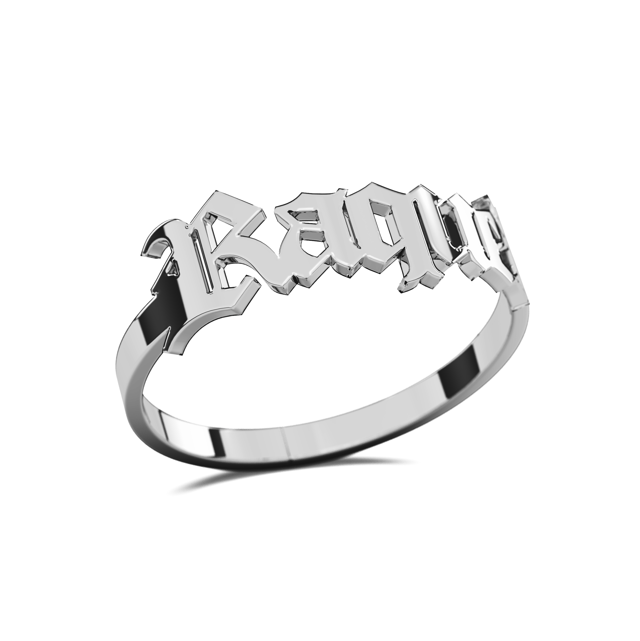 Anillo Classic Personalizable de Plata Primerly