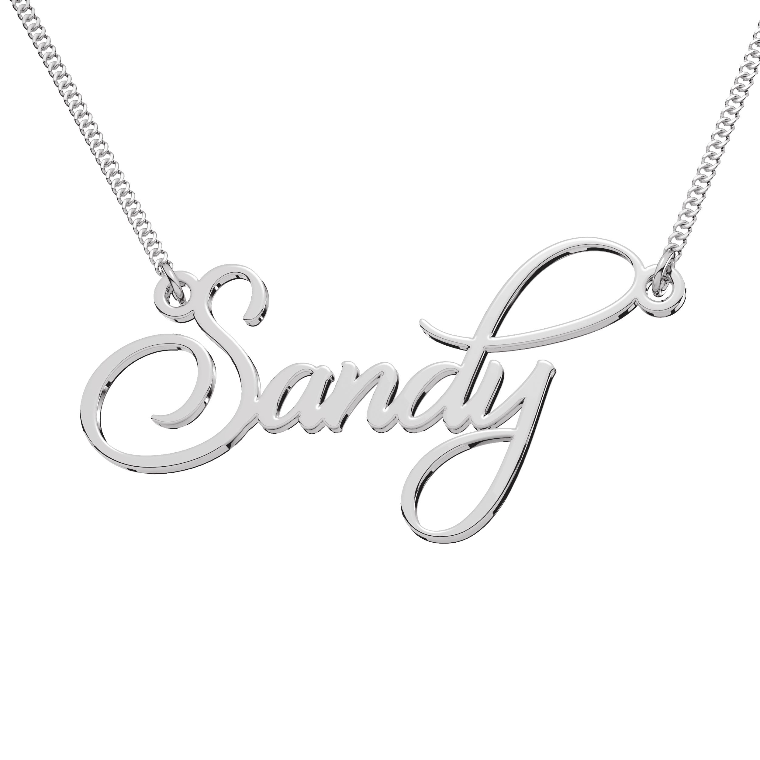 Cadena Classic Barbada Personalizable Plata .925 Primerly