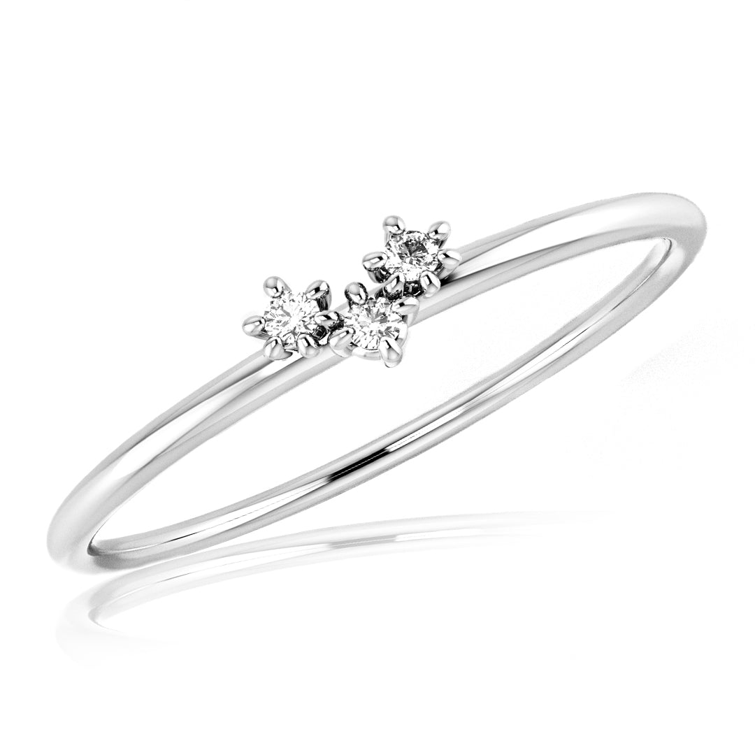 Anillo Compromiso Semilla Promesa Corazón Plata