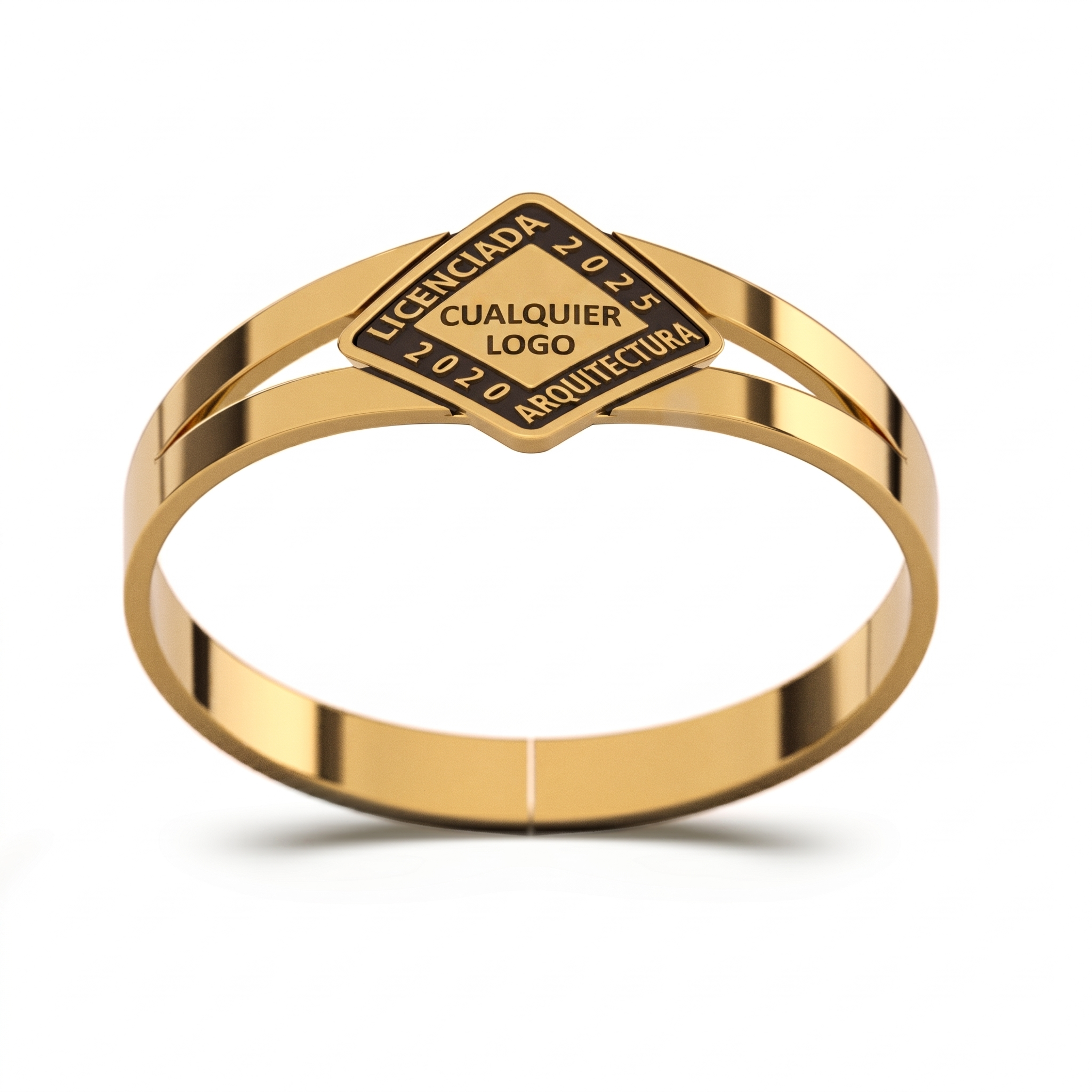 Anillo Hito Graduación Oro 10k