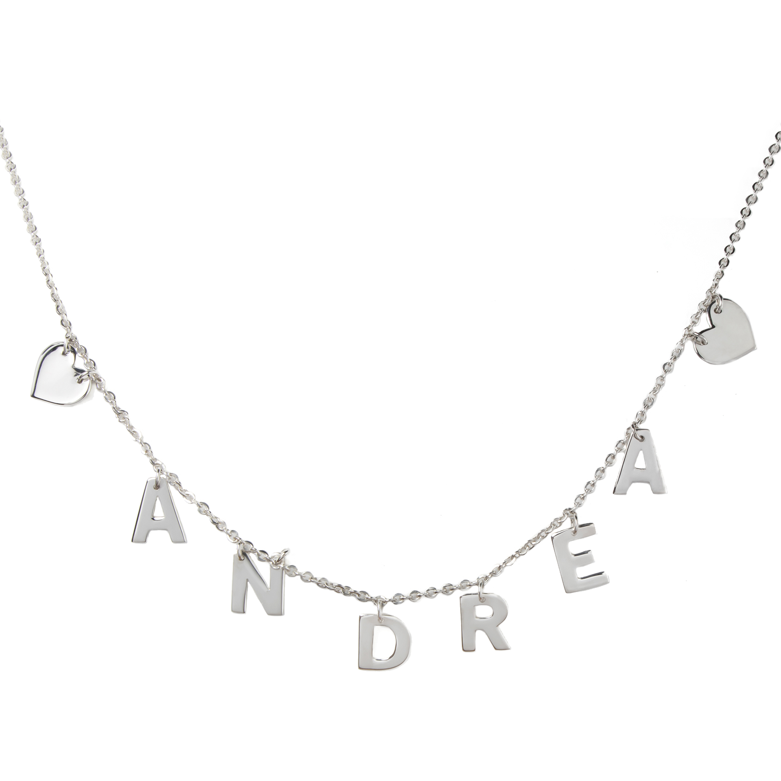 Collar Letras Personalizable Plata .925 Primerly
