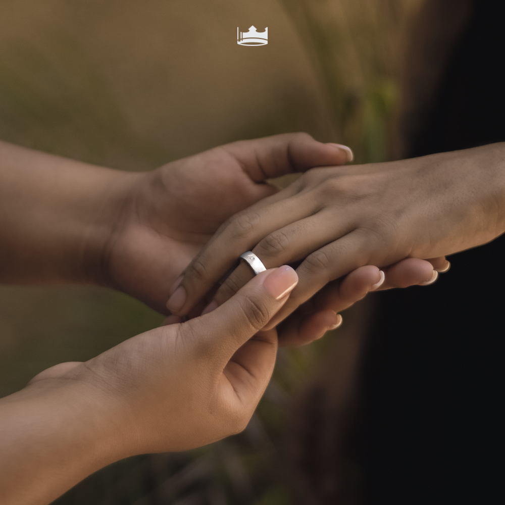 Anillos Matrimoniales Par Paloma X Plata