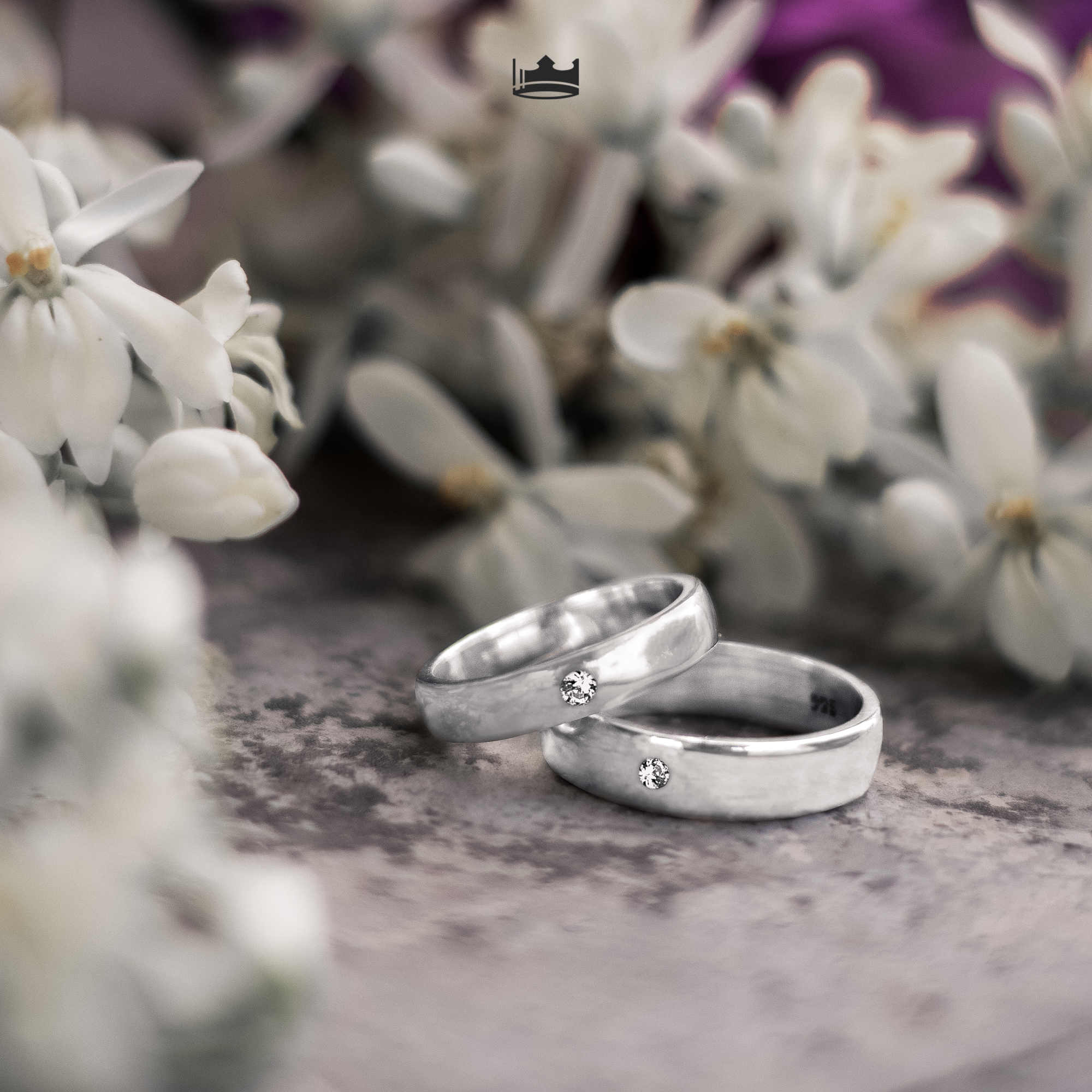 Anillos Matrimoniales Par Paloma X Plata