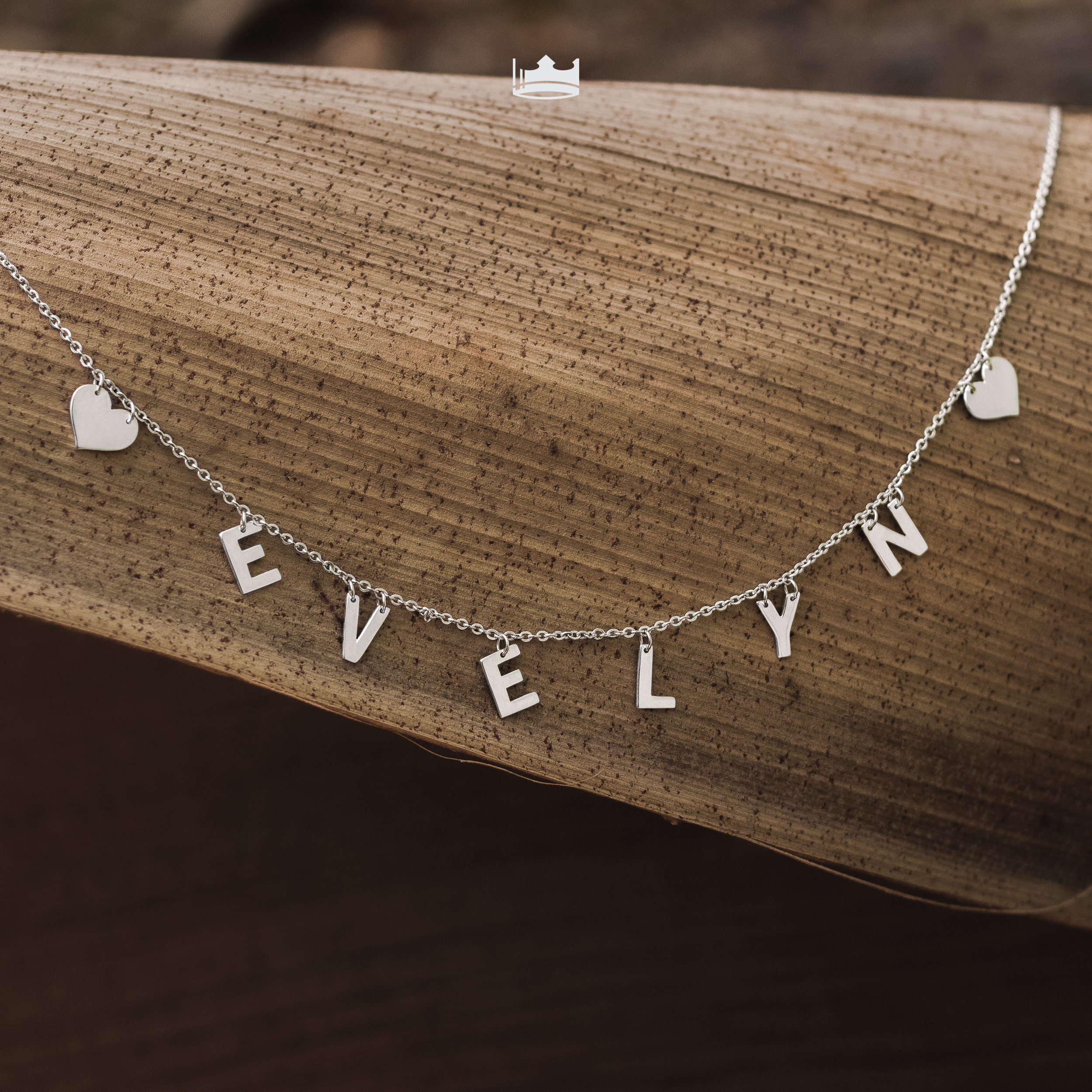 Collar Letras Personalizable Plata .925 Primerly