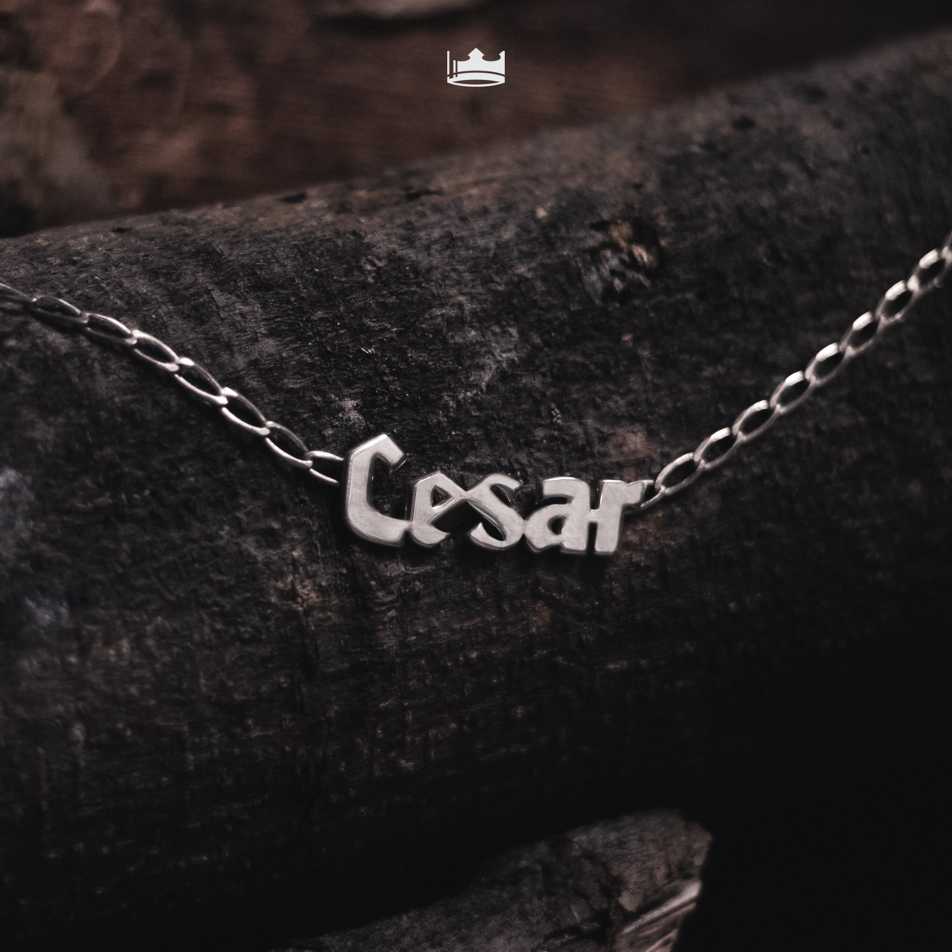 Cadena Figara Monarca Personalizable Plata .925 Primerly