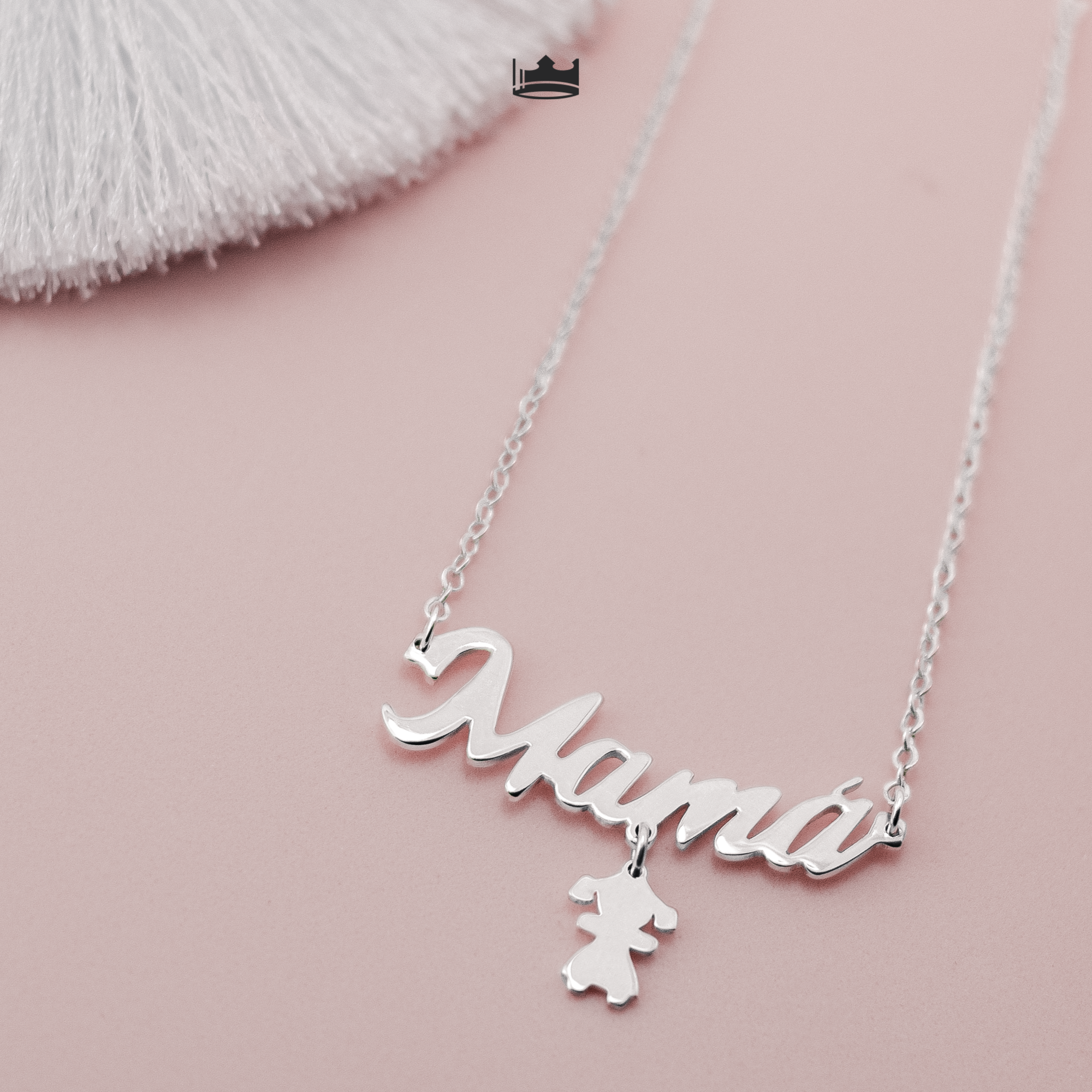 Collar Mama Niños Personalizable Plata .925 Primerly