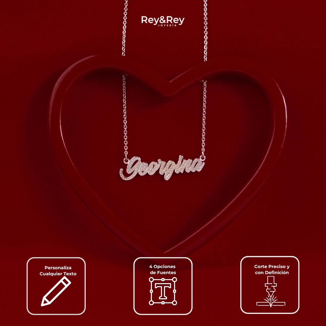 Collar Sirius Personalizable Plata .925  Primerly