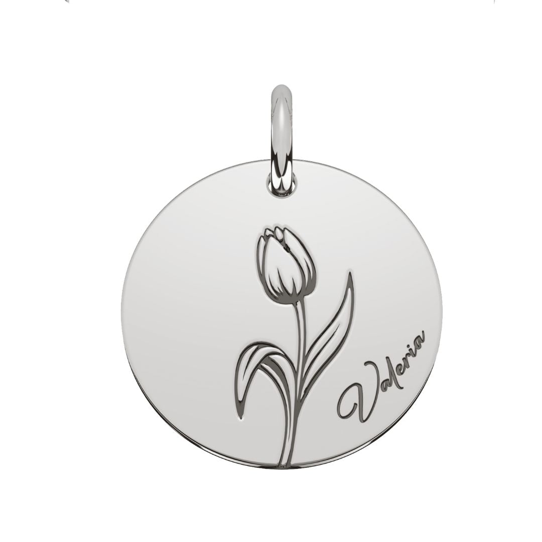 Dije Fiore Personalizable Plata Primerly