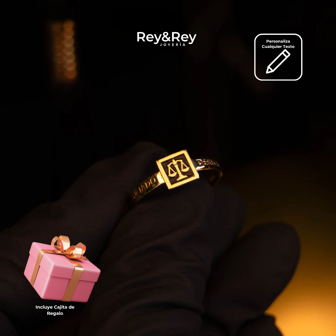 Anillo Graduación Square Plata .925