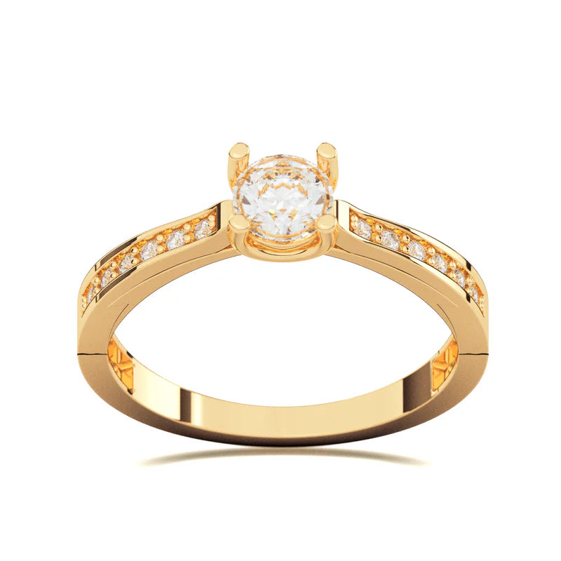 Anillo Compromiso Promesa Constela Oro