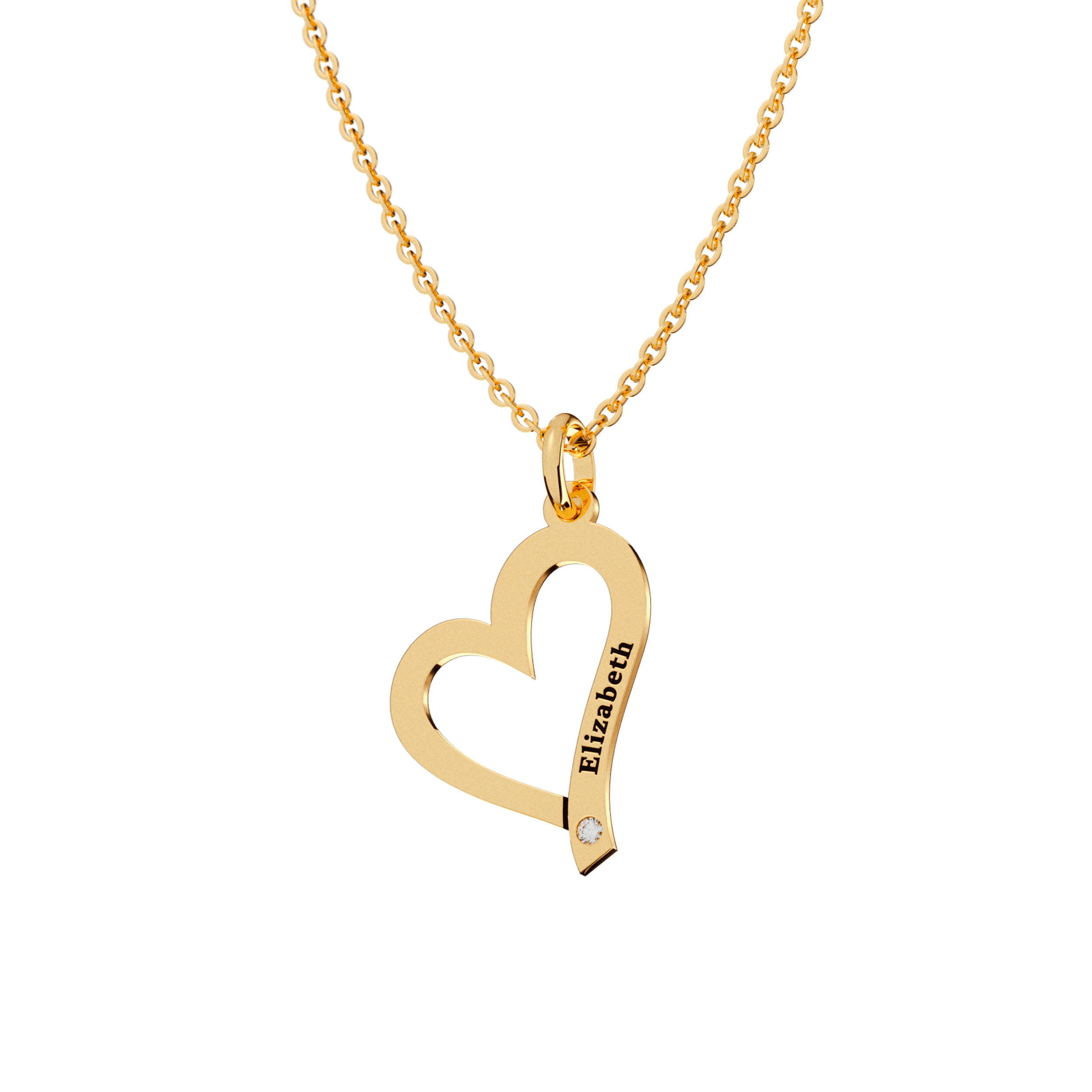 Collar Lovi Personalizable Oro 10k Primerly