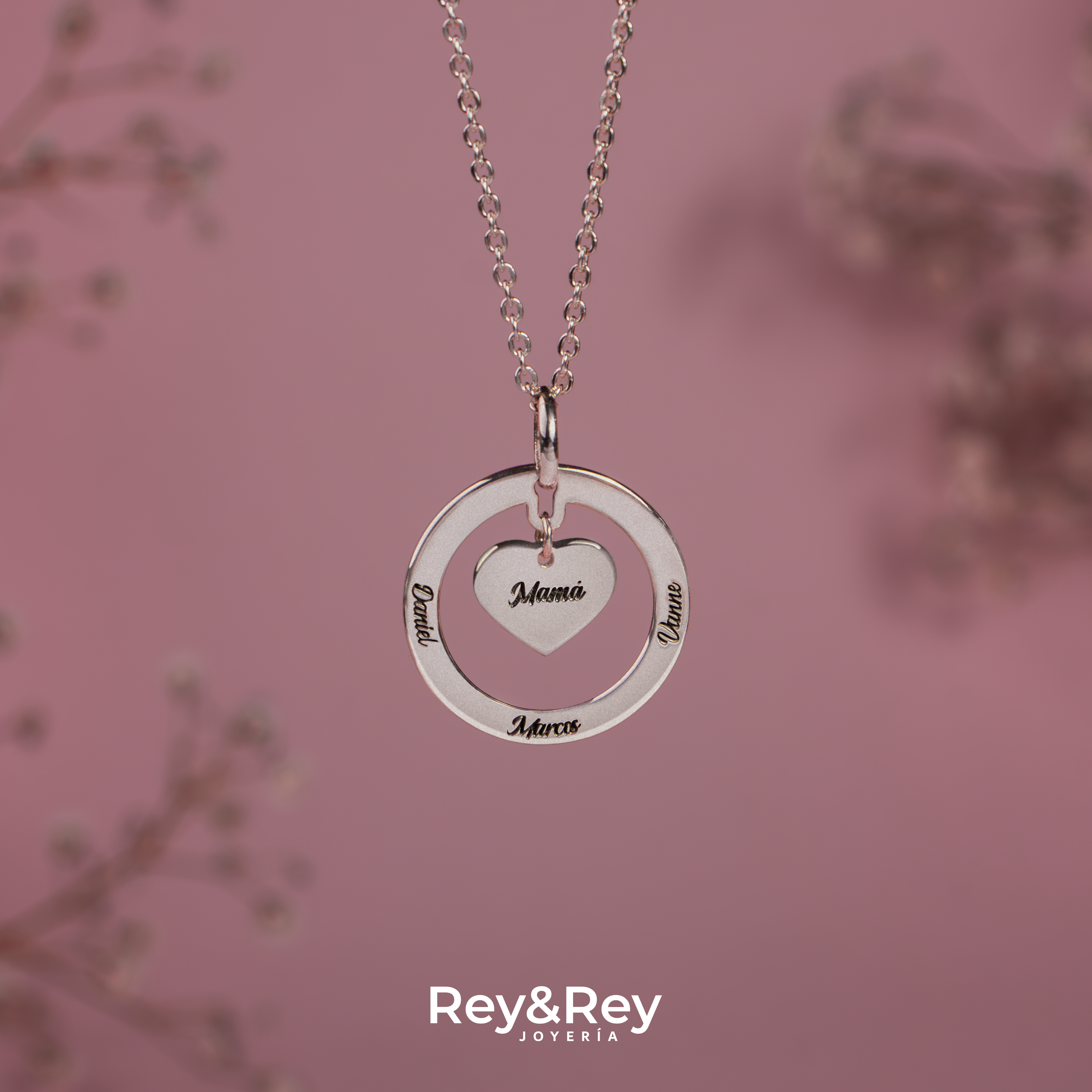 Collar Loop Personalizable Plata .925  Primerly