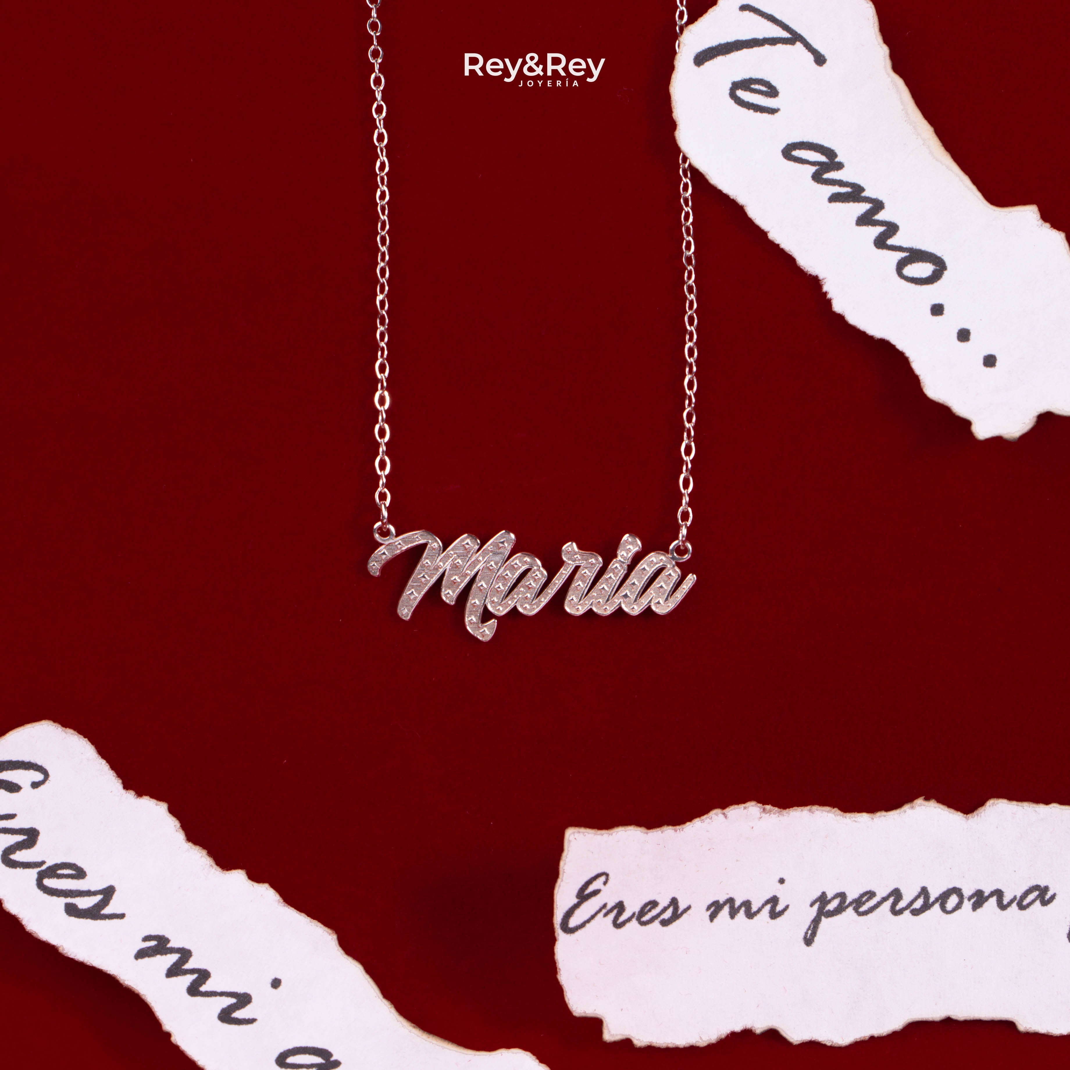 Collar Sirius Personalizable Plata .925  Primerly