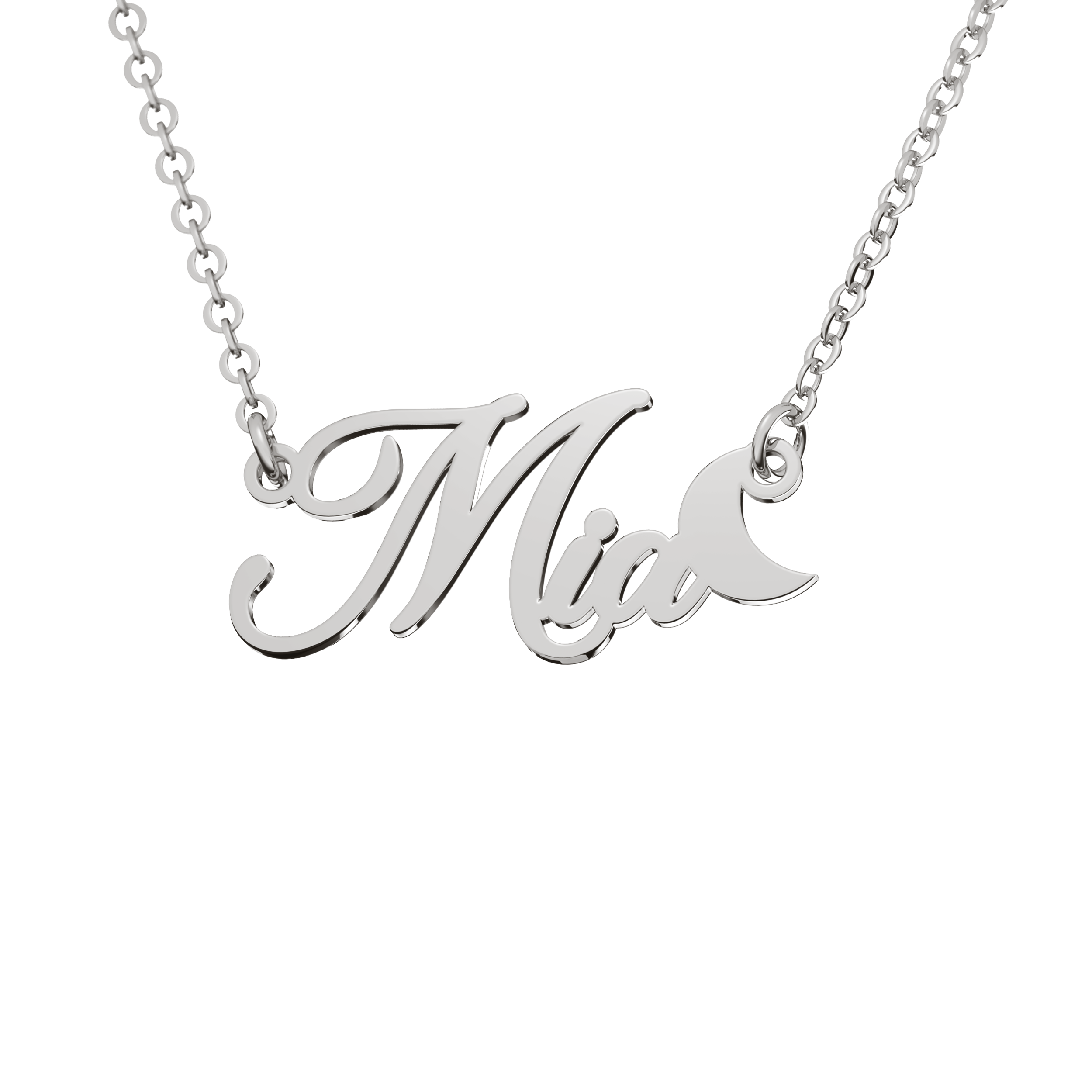 Collar Nombre Classic Personalizable de Plata  Primerly