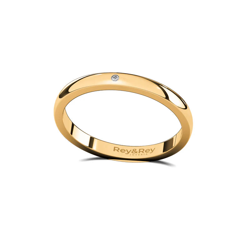 Anillo Matrimonial Palomas S Plata .925