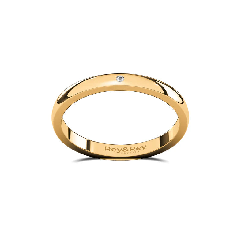 Anillo Matrimonial Palomas S Plata .925