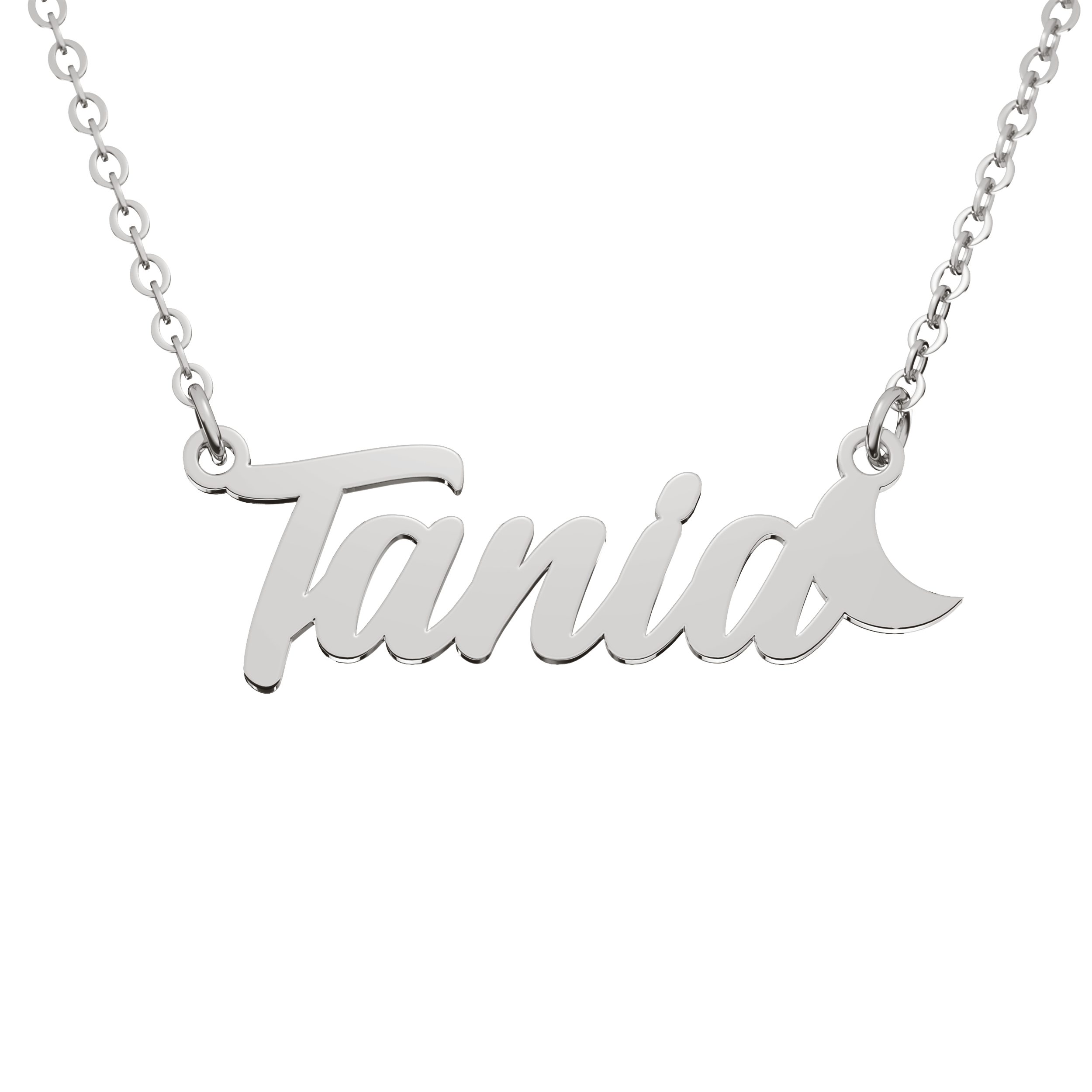 Collar Nombre Classic Personalizable de Plata  Primerly